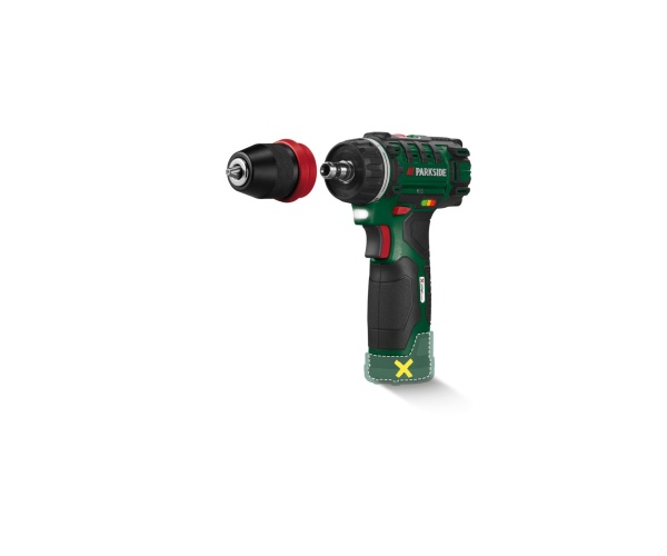 PARKSIDE 12 V BUŠILICA PBSA 12 E4 KOMPLET
