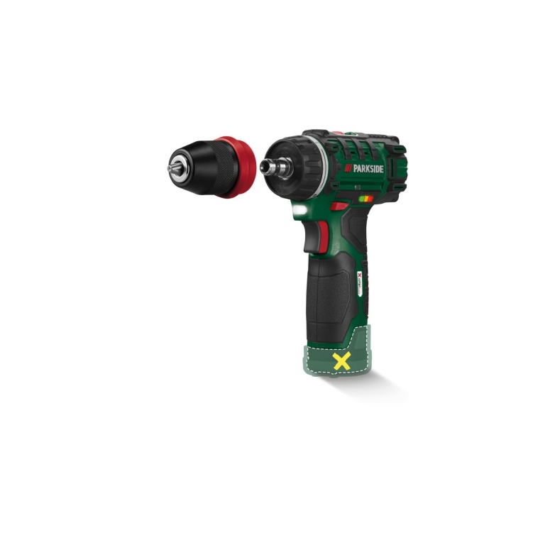 PARKSIDE 12 V BUŠILICA PBSA 12 E4 KOMPLET