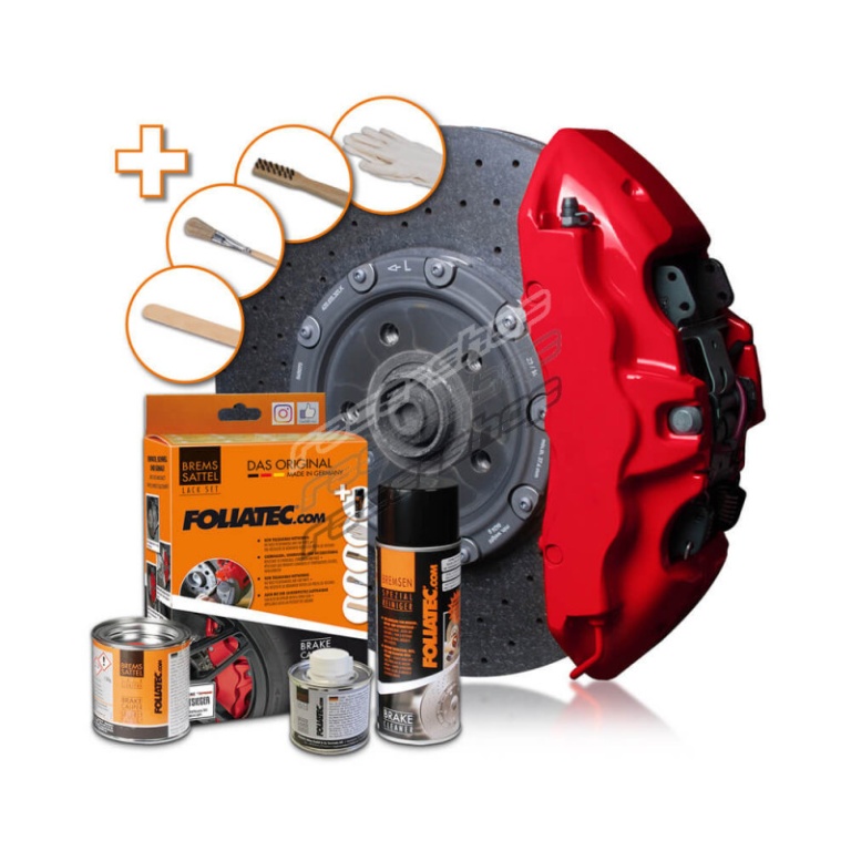 foliatec boja za kocnice crvena set racing rosso